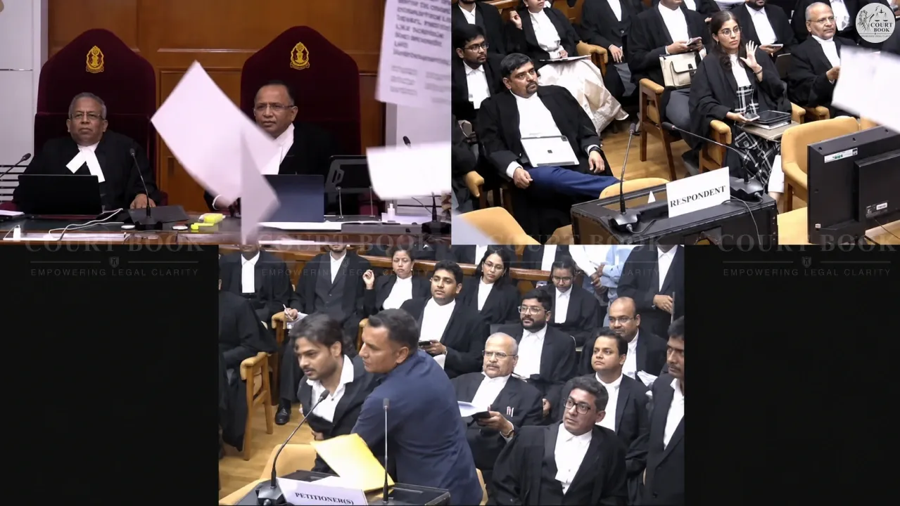 Supreme Court Lets Off Petitioner Who Threw Case Papers, Abused CJI During Hearing